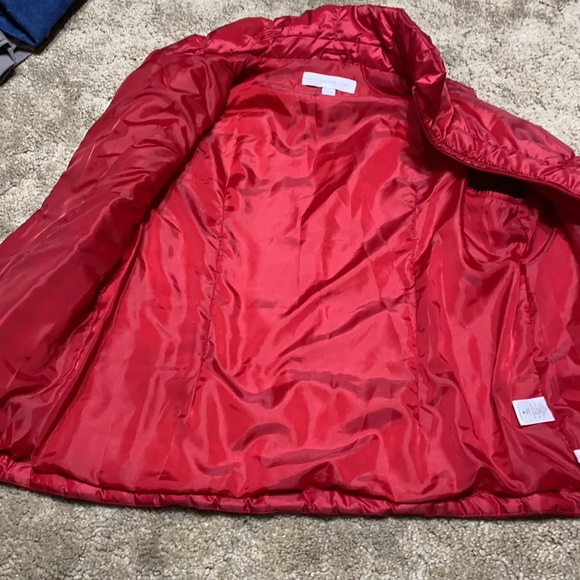 LN women’s New York & Company red quilted vest size Medium - Picture 5 of 6
